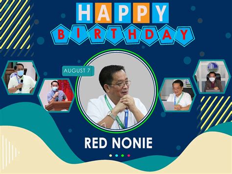 Happy happy birthday to the Regional Director of DENR.